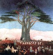 Tivadar Kosztka Csontvary Pilgrimage to the Cedars in Lebanon Germany oil painting artist